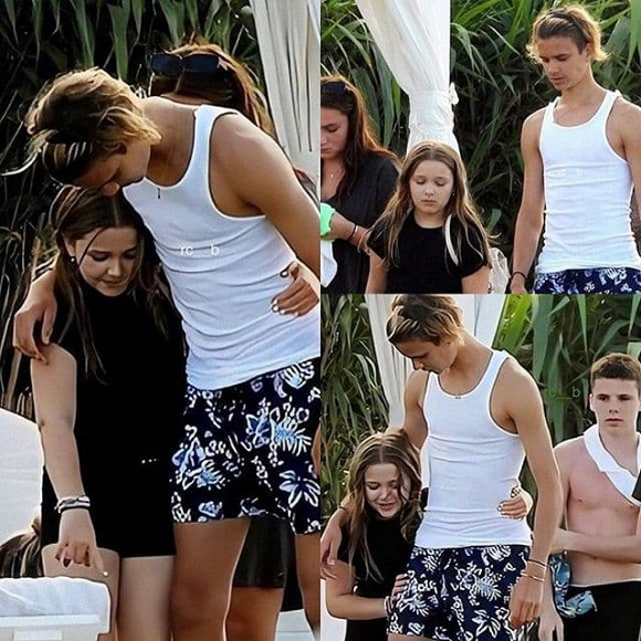 Khoảnh khắc vui vẻ của các nhóc tỳ nhà David Beckham trong chuyến du lịch tại Ý