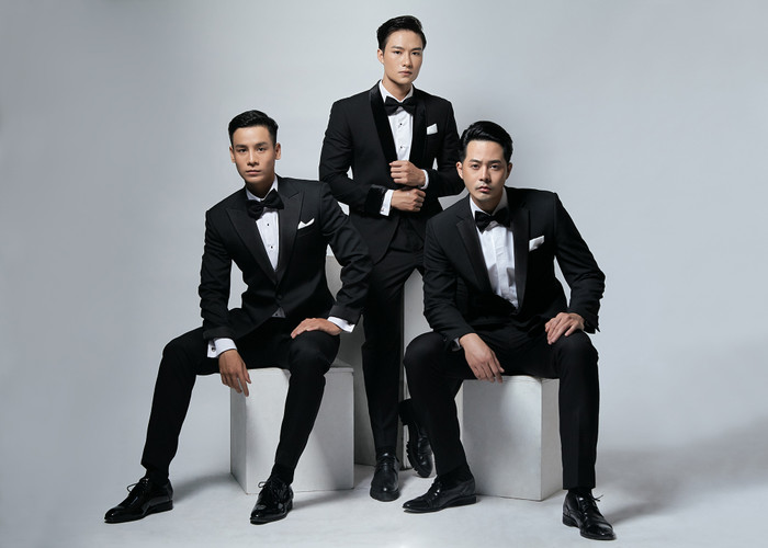 Dàn mẫu nam cực phẩm với trang phục sang trọng và chuẩn mực