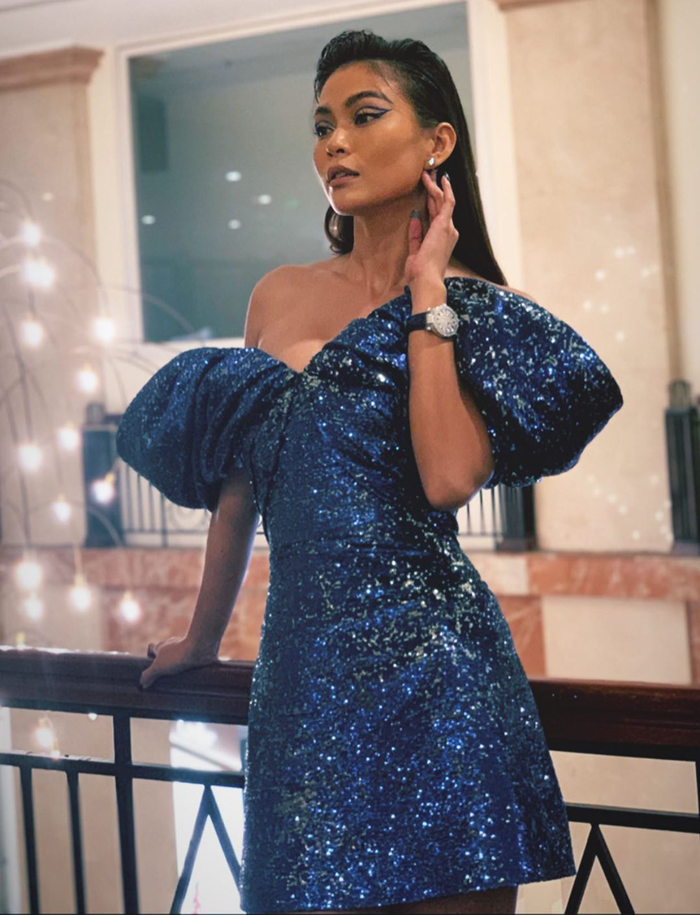 H'Hen Niê - Hoàng Thùy - Mâu Thủy 'bắn ảnh' thần thái: Top 3 Miss Universe Vietnam bao năm vẫn đỉnh Ảnh 9