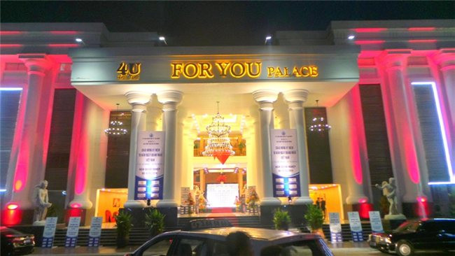 Trung tâm tiệc cưới For You Palace. Ảnh Internet