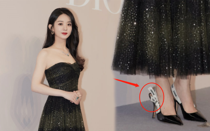 Fan đau lòng khi chứng kiến Triệu Lệ Dĩnh mang đôi giày không vừa chân tại sự kiện Ảnh 2