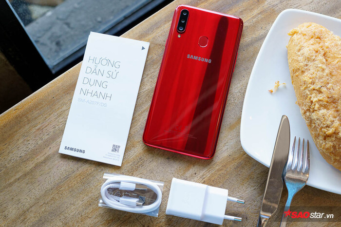 Samsung Galaxy A20s được Samsung bán ra ở VN từ cuối năm ngoái.