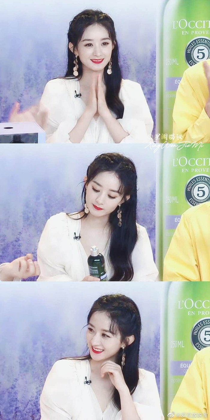 Triệu Lệ Dĩnh diện váy trắng tay phồng: Thoát tục như tiên tử hạ phàm, lên thẳng hotsearch Ảnh 11