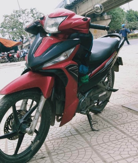 Xe máy của nạn nhân