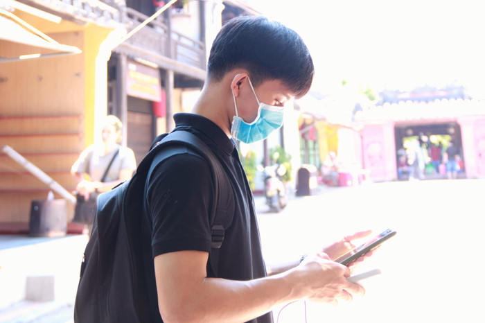 Nằm trong 'tâm dịch' khi những ca nhiễm COVID -19 xuất hiện trở lại, Như Pháp giữ thái độ bình tĩnh ứng phó, đồng thời, thực hiện nghiêm chỉnh các biện pháp phòng chống dịch.