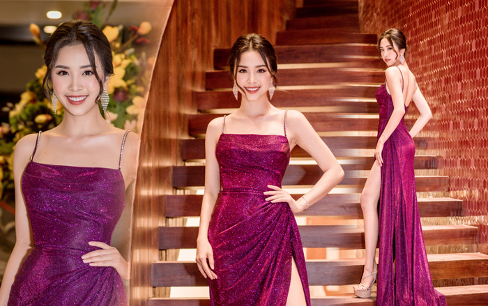 Á hậu Thúy An xinh đẹp cuốn hút làm giám khảo tìm ứng viên thi Hoa hậu Việt Nam 2020 Ảnh 2