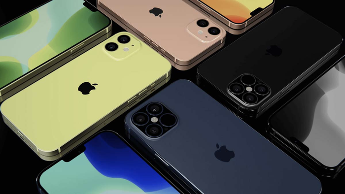 iPhone 12 phiên bản 5.4 inch có giá 549 USD, còn phiên bản 6.1 inch sẽ được bán với giá 649 USD. (Ảnh: WhooptoUs)