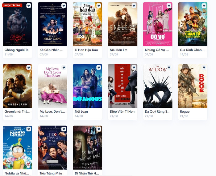 Còn nhiều tác phẩm vẫn chưa có cơ hội lên sóng.