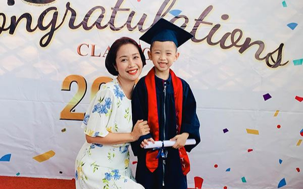 Ốc Thanh Vân tiết lộ lý do vì sao con trai út có vóc dáng thấp bé hơn các bạn trong lớp Ảnh 2