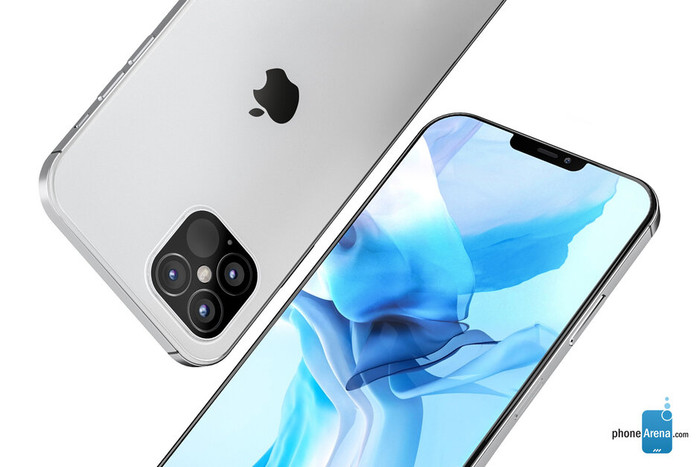 iPhone mới có thể có thiết kế với sườn máy phẳng thay vì bo cong như hiện nay. Ảnh: Phonearena