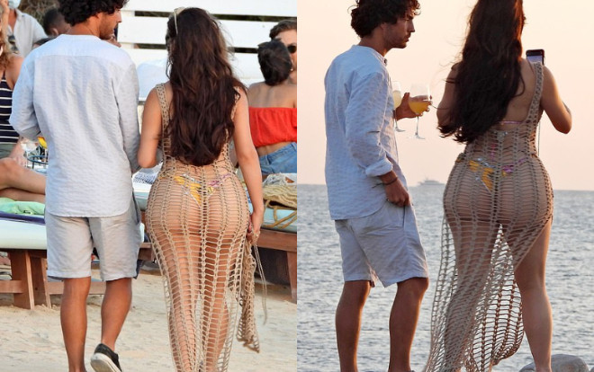 Thân hình của cô ngày càng tăng cân hơn nhiều trông thấy rõ 