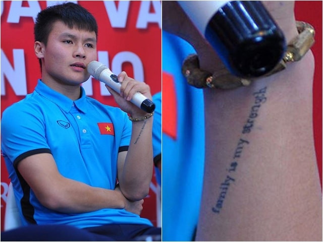 Những hình xăm siêu 'chất' của dàn cầu thủ Việt Nam Ảnh 8