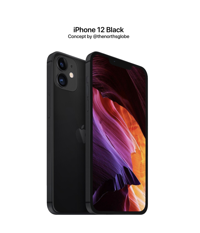 Máy cũng không có quá nhiều thay đổi về thiết kế so với thế hệ tiền nhiệm iPhone 11. (Ảnh: North's Globe Concepts)