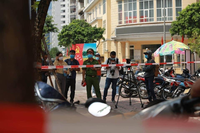 Khu vực liên quan ca nghi nhiễm COVID-19 bị phong tỏa