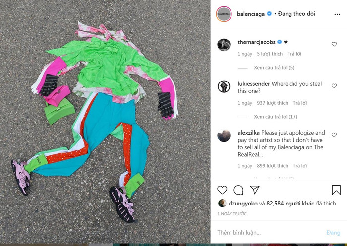 Cho đến giờ thương hiệu vẫn vui vẻ update hình ảnh như chưa từng có chuyện gì xảy ra