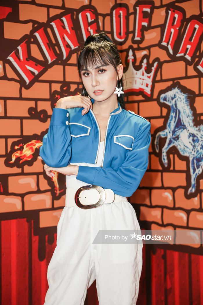 Lynk Lee đẹp cuốn hút khi diện style cá tính, bất ngờ xuất hiện tại King Of Rap 2020 Ảnh 5