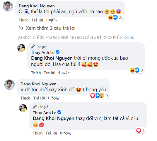 Đăng Khôi khiến dân tình “tan chảy” bởi dòng bình luận dành cho bà xã xinh đẹp của mình