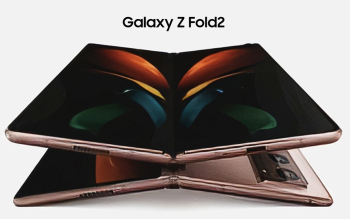 Galaxy Z Fold2 lộ diện rõ nét trước giờ G: Màn hình 'siêu to khổng lồ', 3 camera đặt dọc Ảnh 2