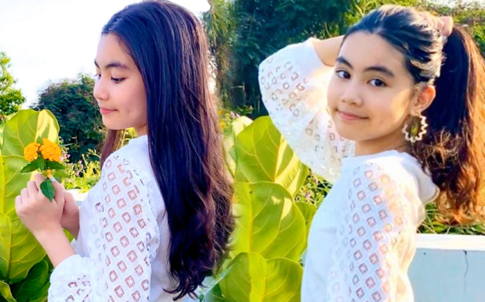 Tuy nhỏ tuổi, con gái út Quyền Linh đã làm 'tan chảy' trái tim của ba mẹ với hành động cực tình cảm này Ảnh 2