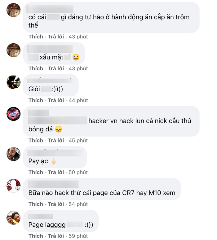 Ở các bình luận tương tác với những người dùng khác, tài khoản Ivanovic đều sử dụng tiếng Việt.