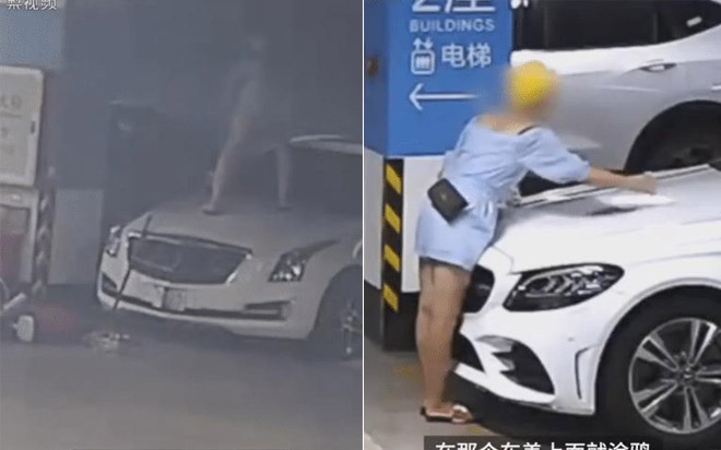 Cãi nhau với bạn trai, cô gái đập phá 9 xe ô tô của người khác Ảnh 2