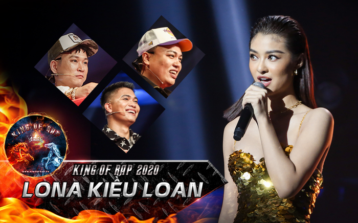 HOT: Á hậu Kiều Loan chiếm trọn spotlight tập 1 King Of Rap, dàn HLV mê mẩn khen ngợi hết lời Ảnh 2