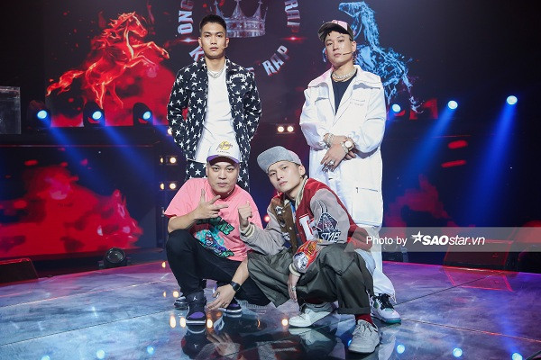 Bộ tứ huấn luyện viên của King Of Rap 2020 với Lil' Knight, Đạt Maniac, Lil Shady và BigDaddy