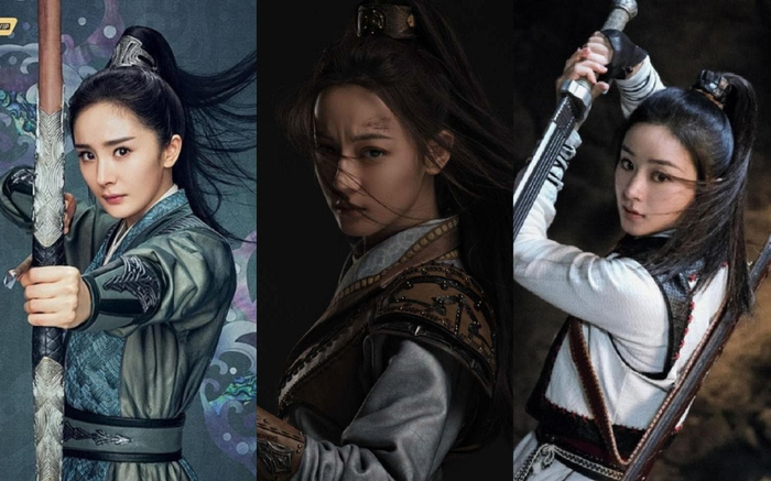 Tạo hình trong 'Trường ca hành' của Địch Lệ Nhiệt Ba 'đụng hàng' với Dương Mịch, Triệu Lệ Dĩnh Ảnh 2