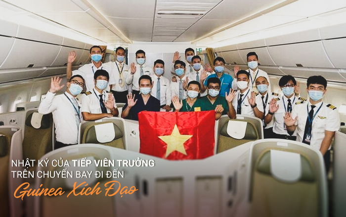 Xúc động nhật kí của tiếp viên trưởng trên chuyến bay đi đến Guinea Xích Đạo để đón đồng bào về nước Ảnh 2