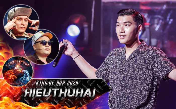 Rapper hot boy HIEUTHUHAI khuấy đảo tập 1 King Of Rap với hit 'Cua' siêu cool ngầu ăn ngay 4 chọn đầy thuyết phục Ảnh 2