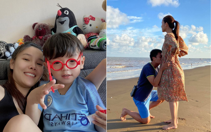 Kỳ Hân hạnh phúc tiết lộ giới tính em bé trong bụng, Mạc Hồng Quân liền có hành động gây chú ý Ảnh 2