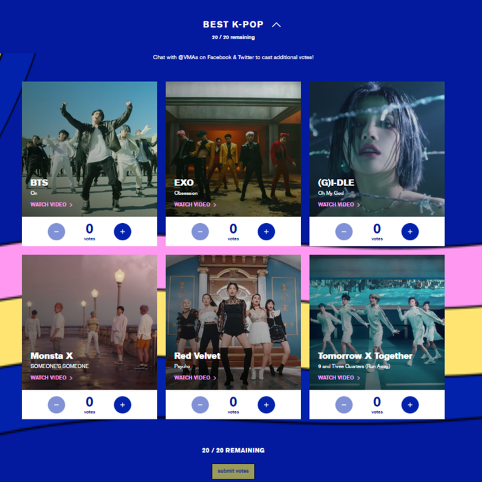 BlackPink và Twice vắng mặt trong danh sách đề cử 'Best Kpop' của VMA 2020 Ảnh 4