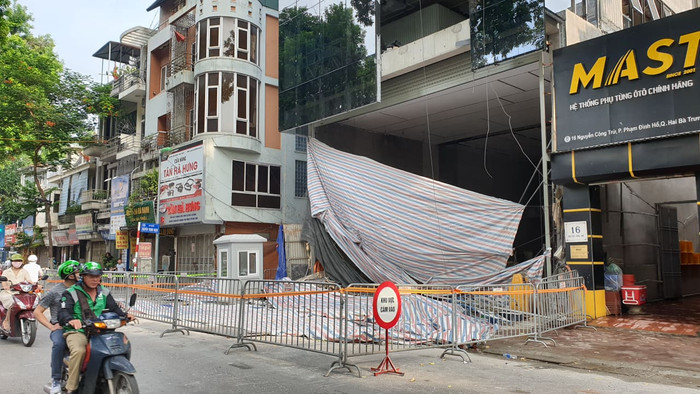 Hiện trường vụ việc đang được phong tỏa