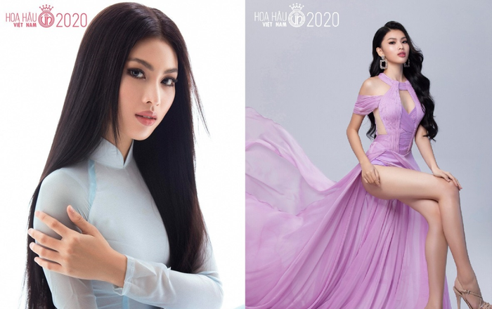 Sở hữu đôi chân dài 1m1, nữ sinh HUTECH nhanh chóng 'chiếm sóng' Hoa hậu Việt Nam 2020 Ảnh 2
