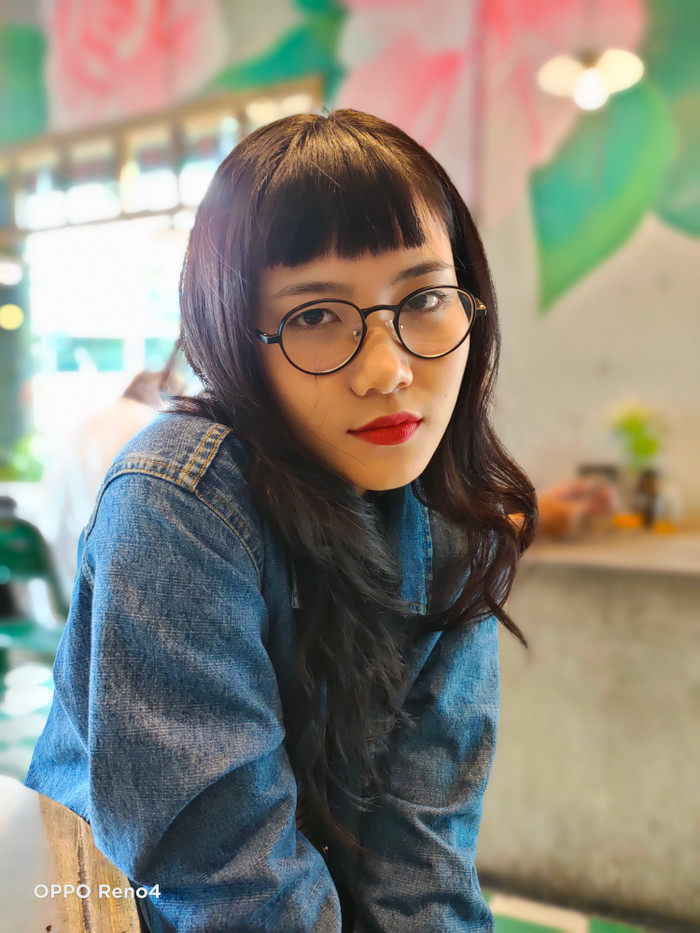 Trải nghiệm thực tế cho thấy, ở chế độ chụp chân dung truyền thống, OPPO Reno4 cũng có thể hoàn thành nhiệm vụ khá tốt với phần hậu cảnh được làm mờ tự nhiên.