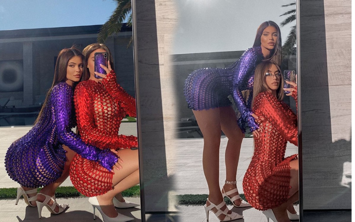 Nức nở với ba vòng uốn lượn của Kylie Jenner và cô bạn thân trong bộ ảnh thời trang Ảnh 2