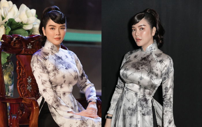 Lý Nhã Kỳ diện áo dài hóa Cô ba Sài Gòn đẹp nao lòng cả thế gian Ảnh 2