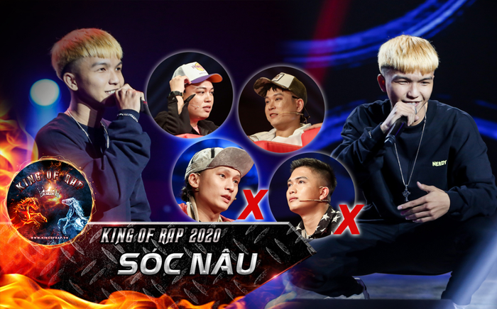 'Ngôi sao đang lên' Sóc Nâu rap về anti-fan 'cực gắt' khuấy đảo sân khấu King Of Rap 2020 Ảnh 2
