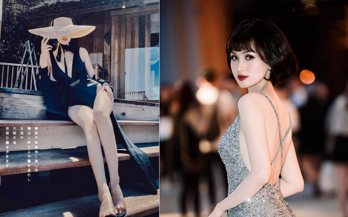 Tâm Tít diện bikini khoe dáng 'cực nuột', giữ vững thần thái sang chảnh của hotgirl đời đầu Ảnh 2