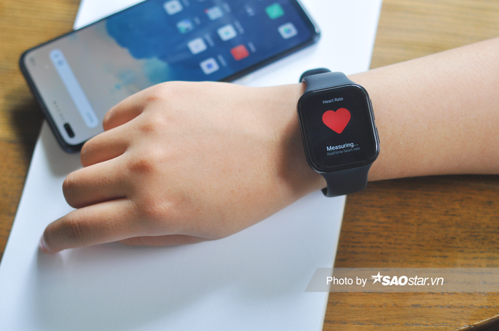 Tính năng đo nhịp tim trên OPPO Watch