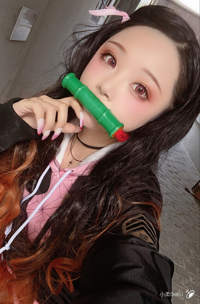 Kimetsu no Yaiba: Ngẩn ngơ trước vẻ dễ thương của nàng Nezuko trong màn hóa thân của coser Tiểu Nhu Ảnh 15