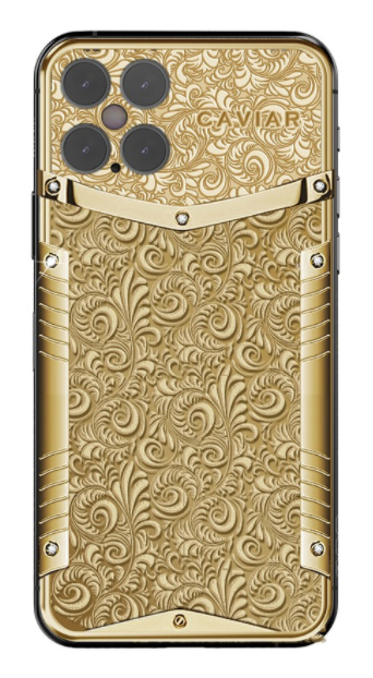 Caviar iPhone 12 Pro Victory Pure Gold. Ảnh: Caviar