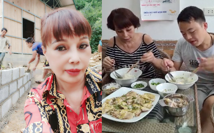 Tự tin livestream nấu ăn cùng chồng trẻ, 'cô dâu 62 tuổi' lộ gương mặt vẫn còn méo xệch sau phẫu thuật thẩm mỹ Ảnh 2