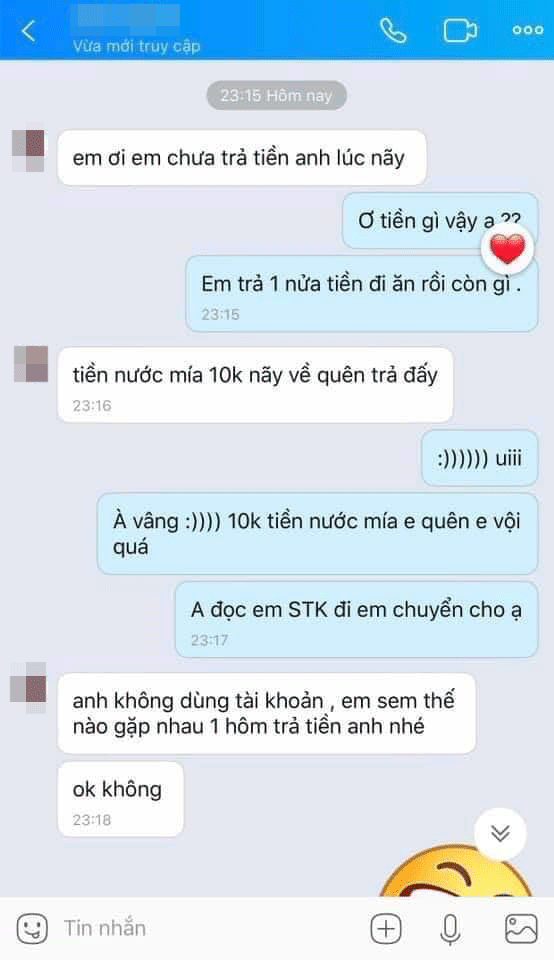 Đi xe SH để 'tán gái' nhưng sau đó nằng nặc đòi 10 ngàn tiền nước mía, thanh niên khiến cả cộng đồng mạng bức xúc Ảnh 3