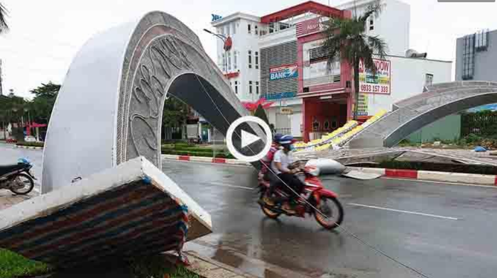 Hiện trường xảy ra vụ việc. 