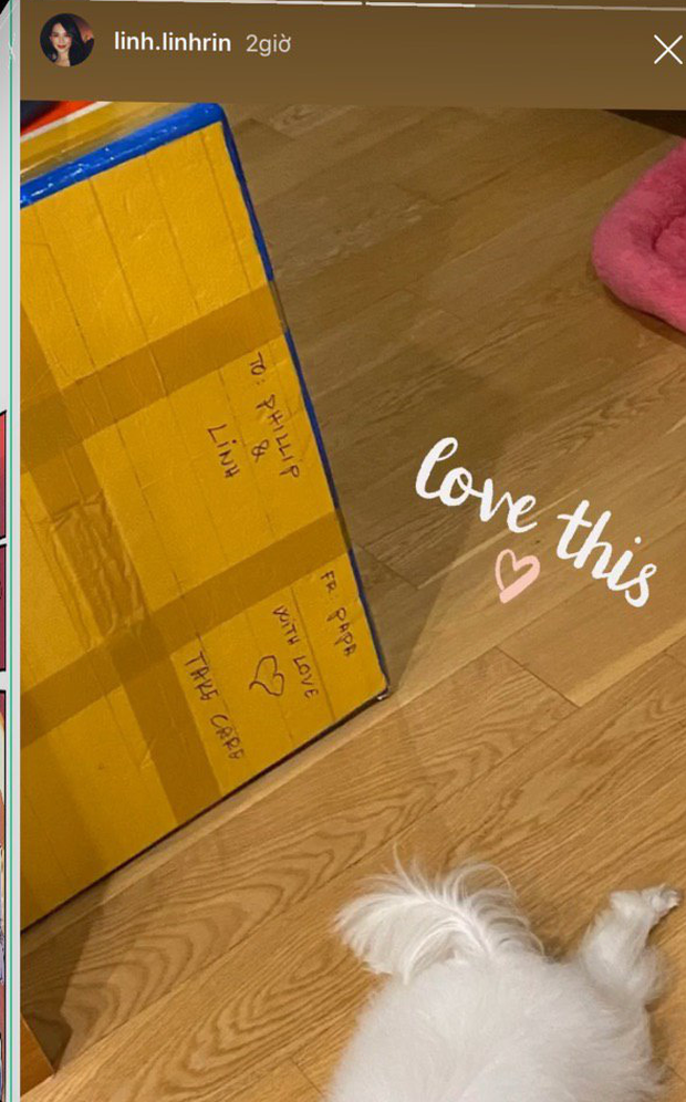 Linh Rin lại được bố của Phillip Nguyễn tặng quà, con dâu tương lai đây rồi! Ảnh 5