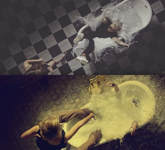 Một phân cảnh trong MV được cho là đạo sản phẩm người khác. 