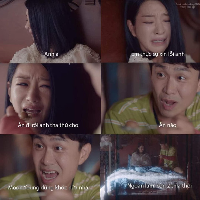 Chăm sóc Moon Young như em gái mình 