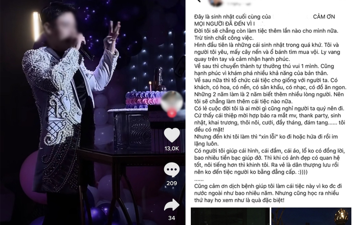 Chi hơn 750 triệu đồng tổ chức tiệc mùa COVID-19, chàng trai nhận cái kết 'đắng', tuyên bố đây là sinh nhật cuối cùng Ảnh 2