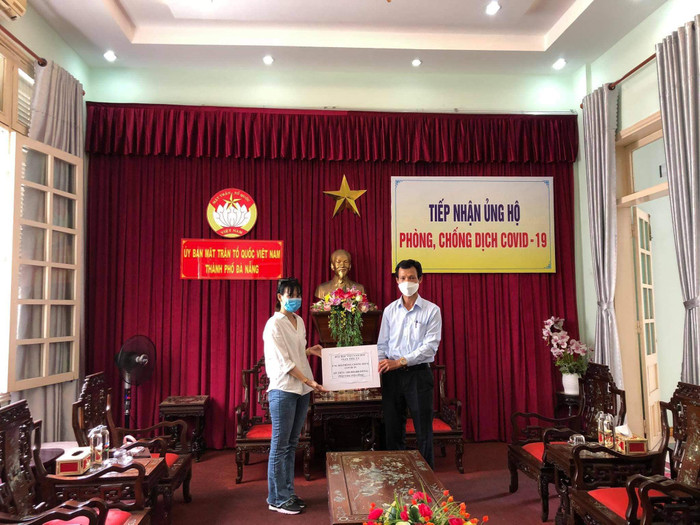 Hình ảnh được cô đăng tải trên trang cá nhân.